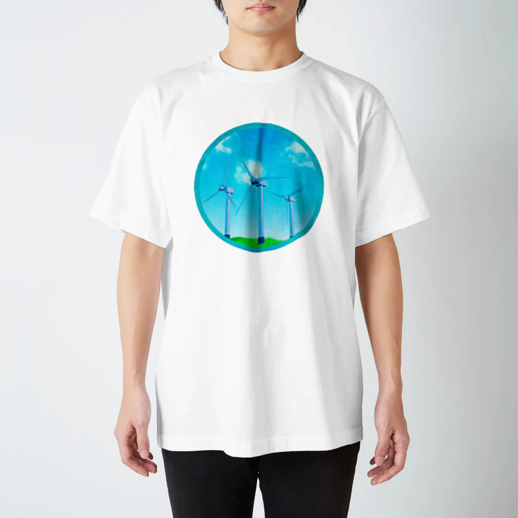 2D&3D「H.S」StoreのWind Power スタンダードTシャツ