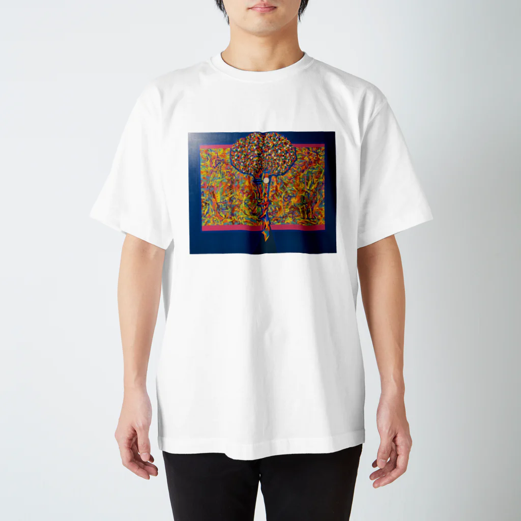 ヒビちゃんショッピングセンターの色集め作品② Regular Fit T-Shirt