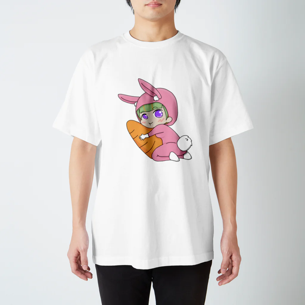 神無月りさ子🎃✨のうさぎりさ子 Regular Fit T-Shirt