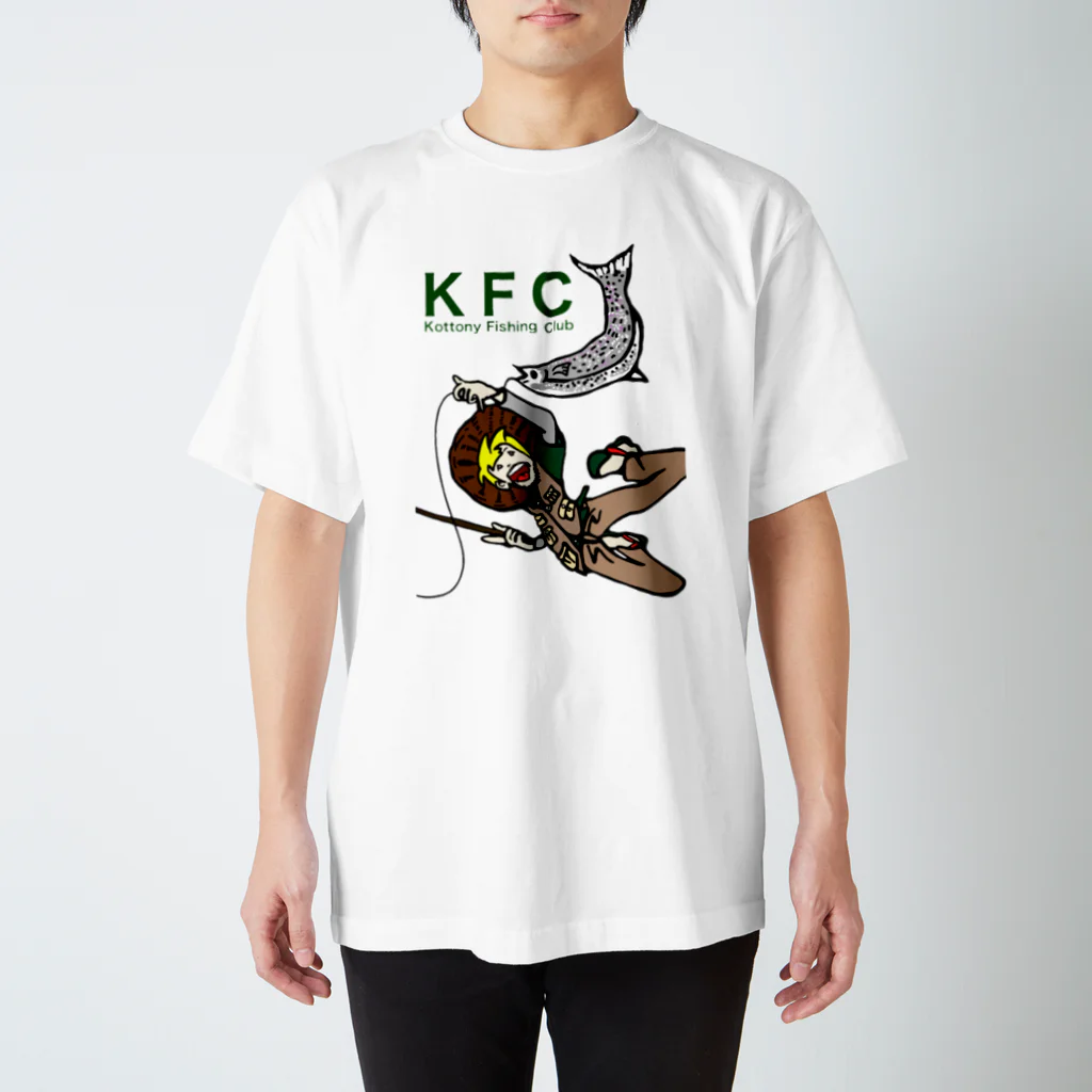 ROUTEのKottony Fishing Club スタンダードTシャツ