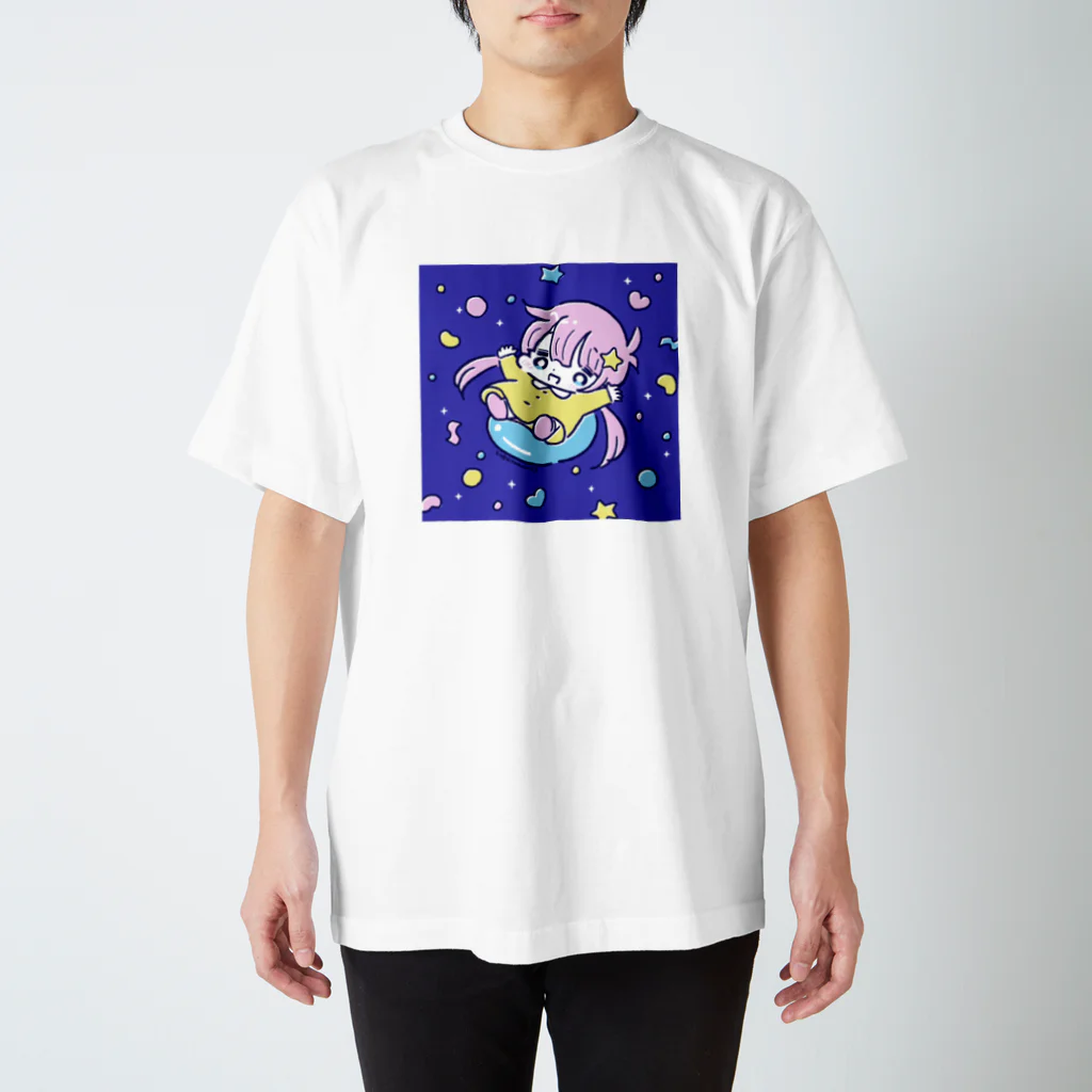 すいすい屋のうちゅうグミ スタンダードTシャツ