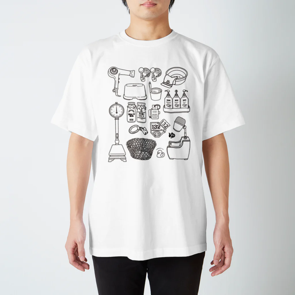 はなのかふぇ＊銭湯とか酒とかの銭湯・温泉を愛する人のための！ スタンダードTシャツ