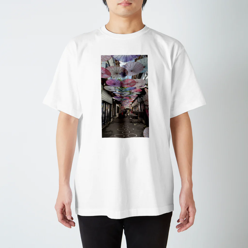 日常をのぞき見してみるの小樽 出世前広場 写真 スタンダードTシャツ