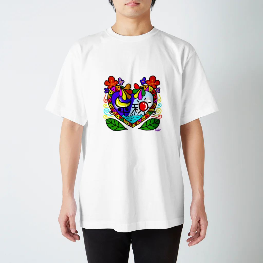 hatoyuのEのHei和 Regular Fit T-Shirt