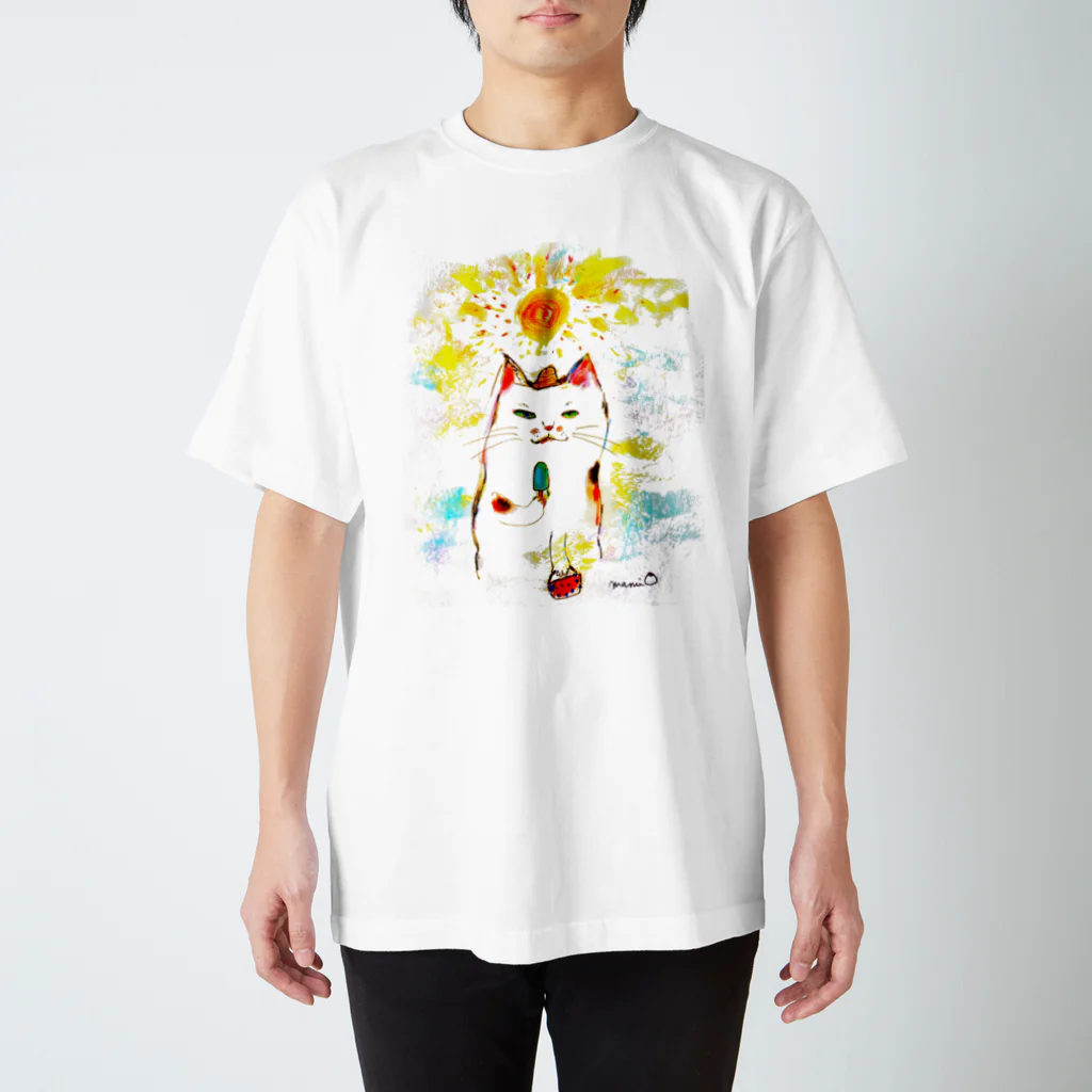 おひさまのなつねこ スタンダードTシャツ