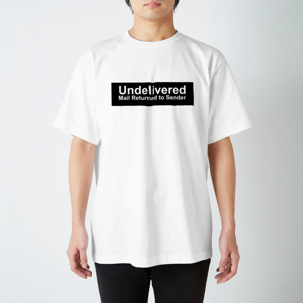 BONBONのUndelivered  Mail Returned  to Sender-BK Regular Fit T-Shirt