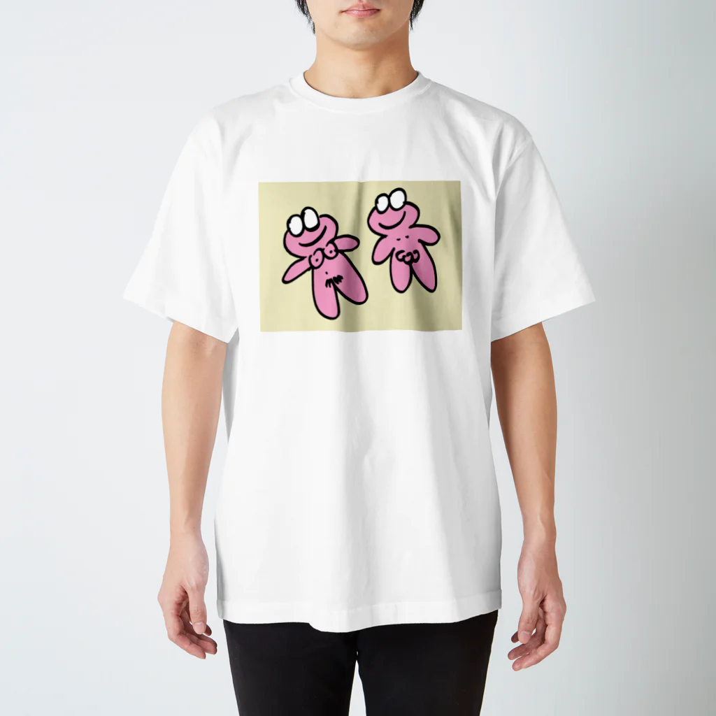 喫茶栗饅頭のひと スタンダードTシャツ