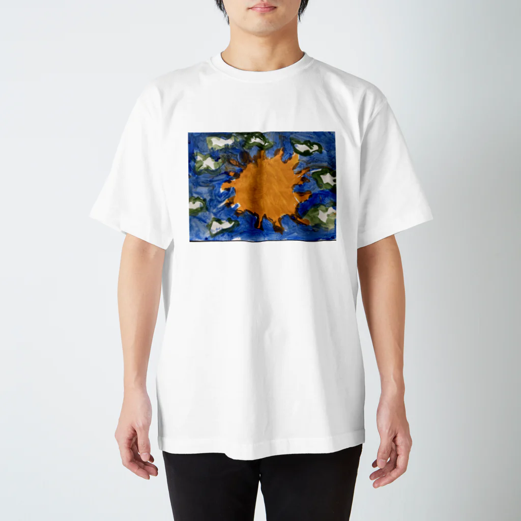 chamcoの5シャイな太陽 スタンダードTシャツ