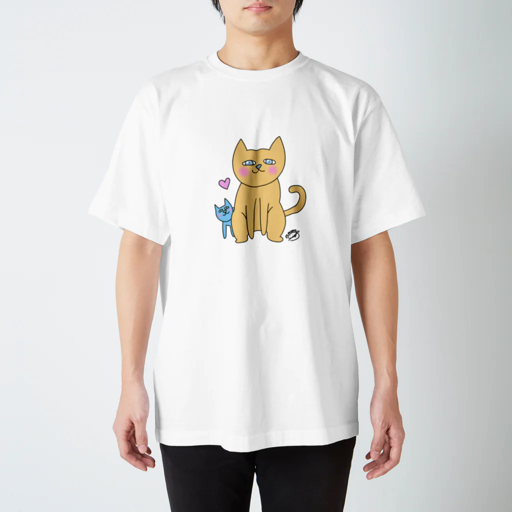 su_nosukeのラブねこさん スタンダードTシャツ