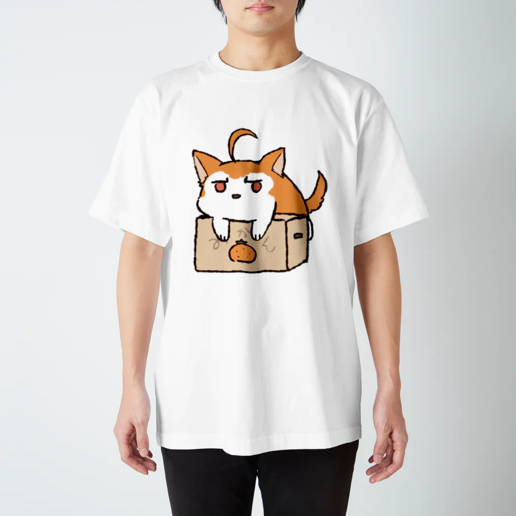 ちるふショップのちるふ（みかんが好きな狼） スタンダードTシャツ