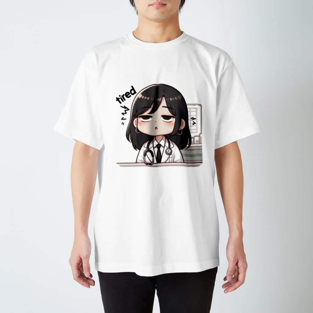 MIKAMIN SHOPのドクター♡感情日記（TIRED） Regular Fit T-Shirt