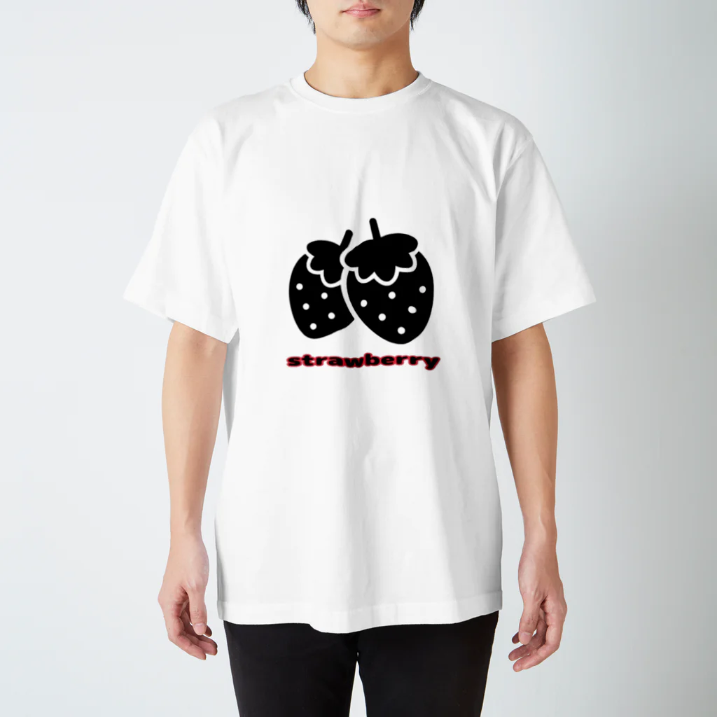 strawberry ON LINE STORE のstrawberry スタンダードTシャツ