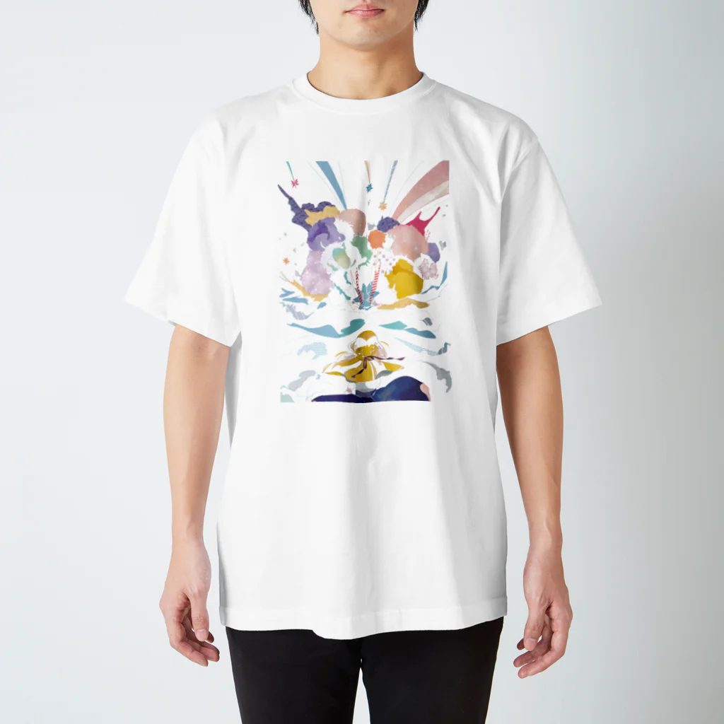 背骨の終わりの始まり Regular Fit T-Shirt