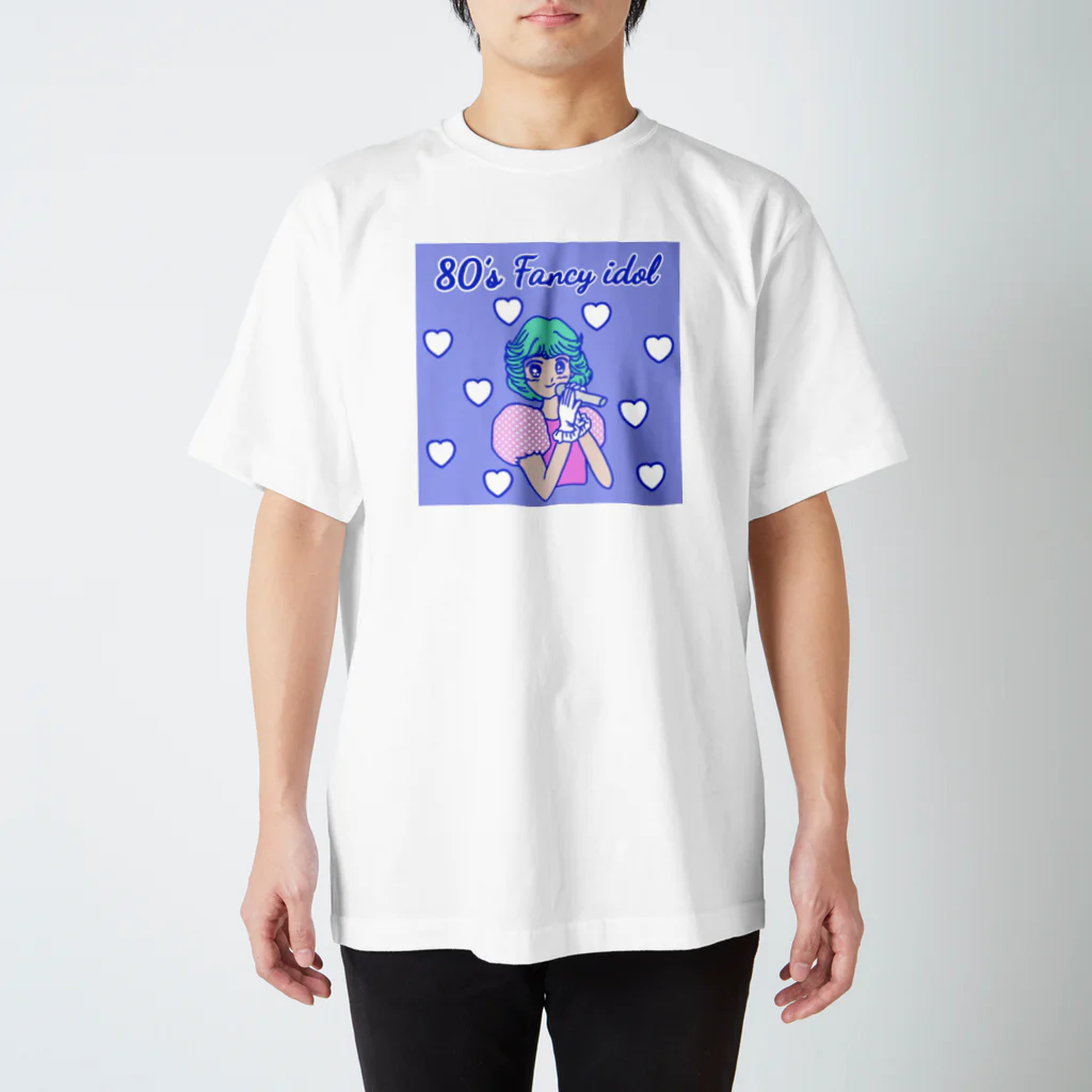 Sugisugi shopの80’s pretty idol スタンダードTシャツ