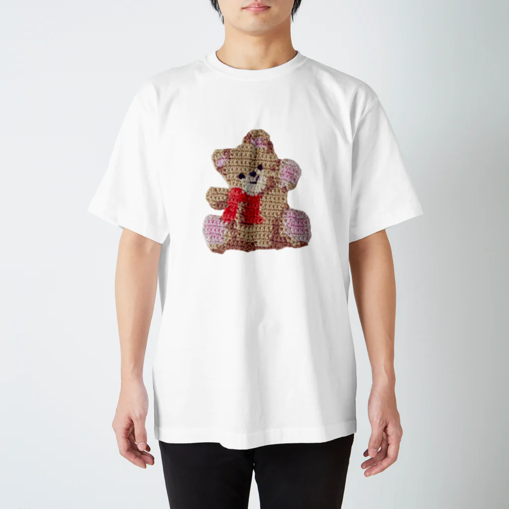 おはなのうてなのクマさん（赤） スタンダードTシャツ