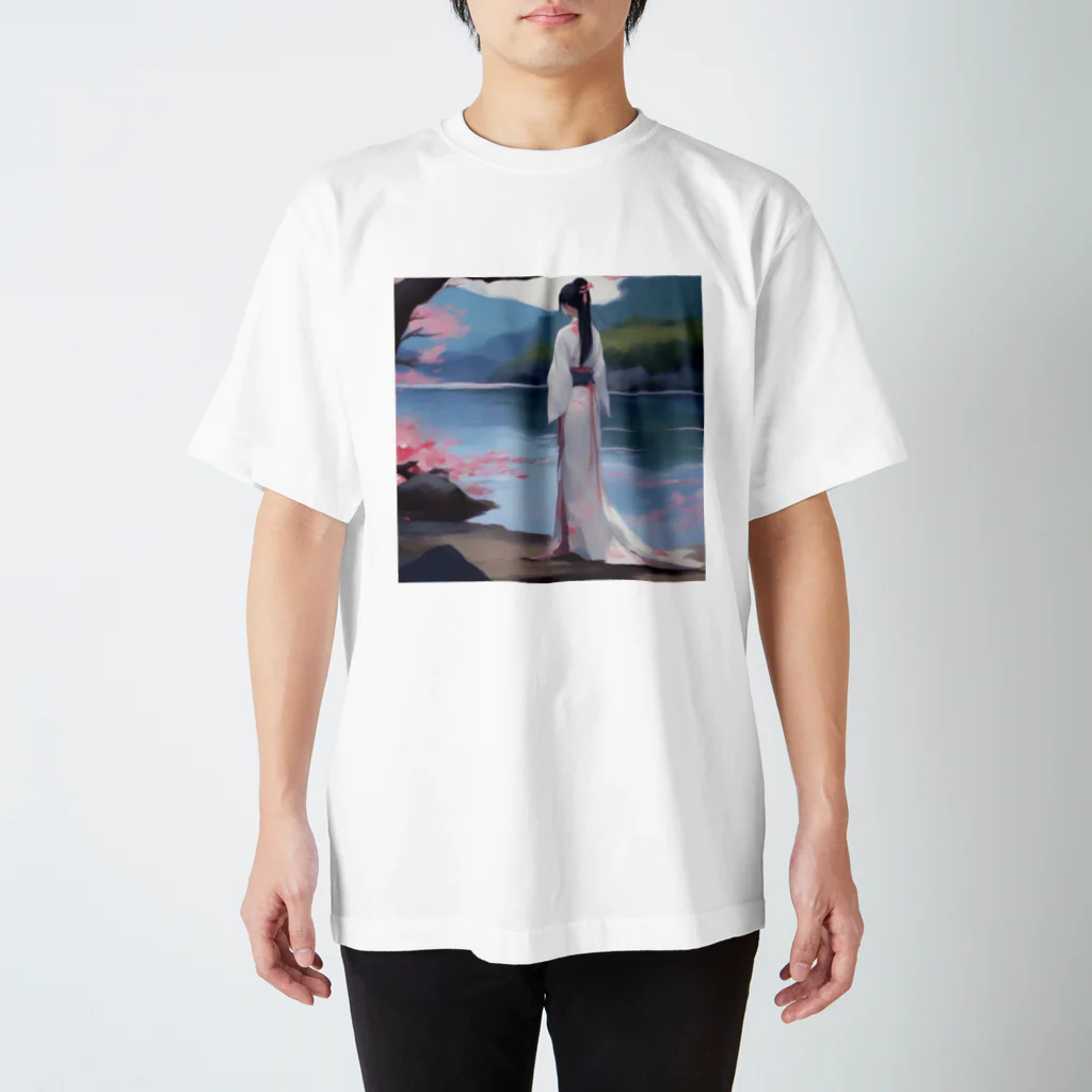 uchakyumaの美女2 スタンダードTシャツ