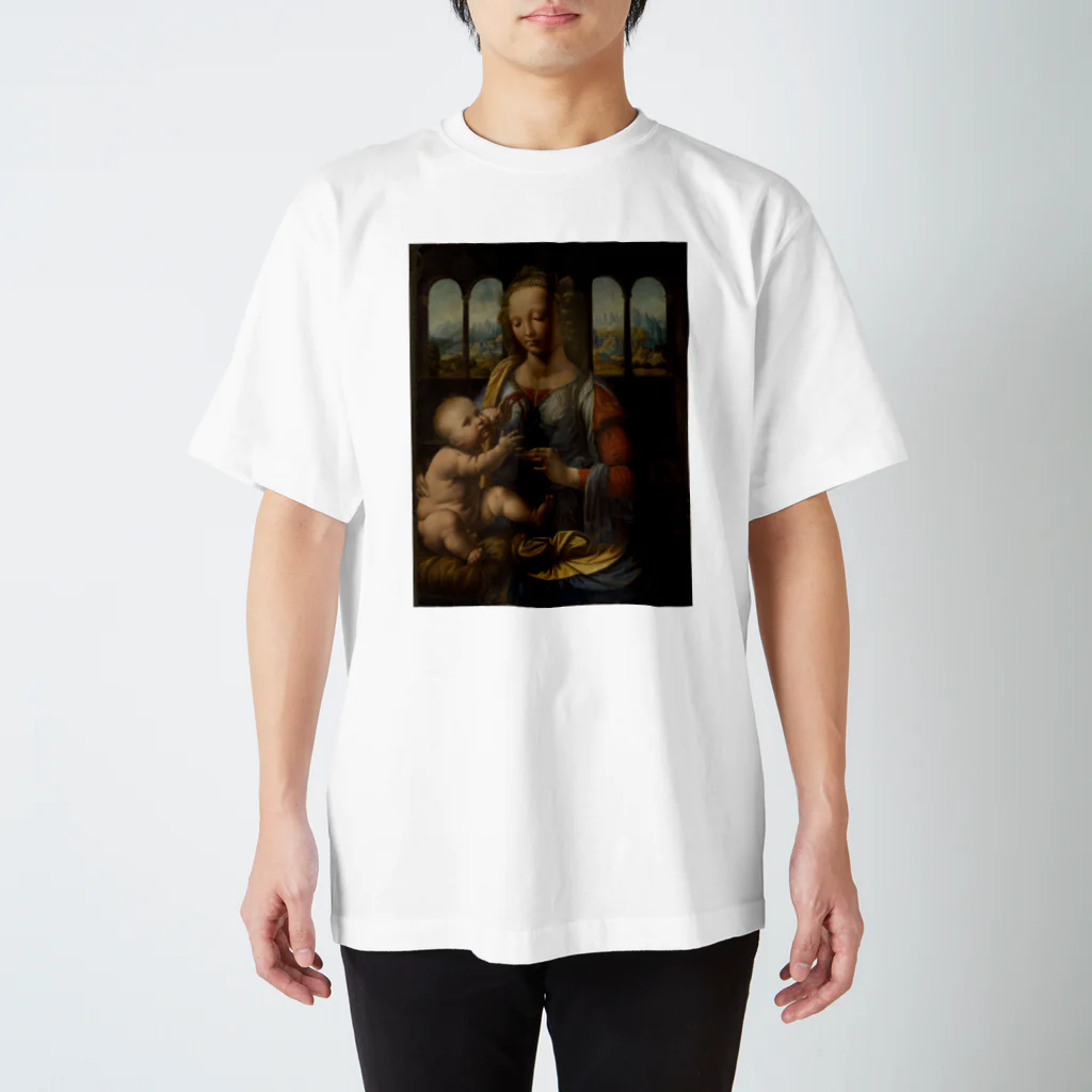 世界美術商店のカーネーションの聖母 / Madonna of the Carnation スタンダードTシャツ