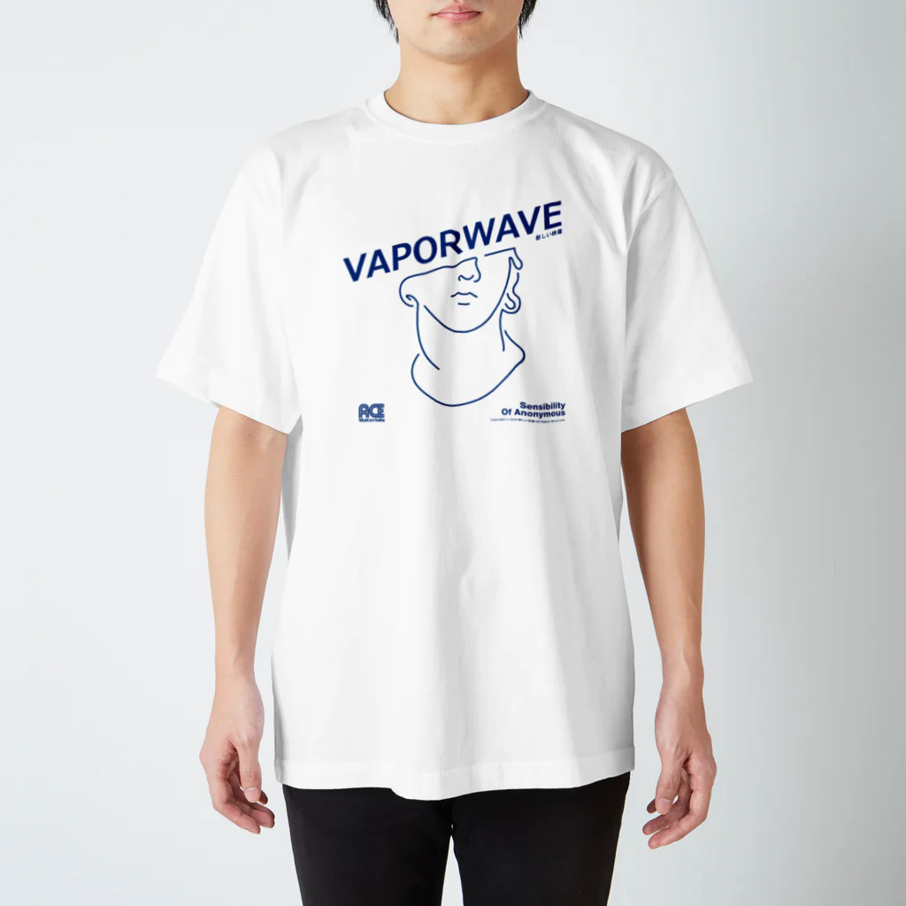 新しい映像のVAPORWAVE(匿名) スタンダードTシャツ