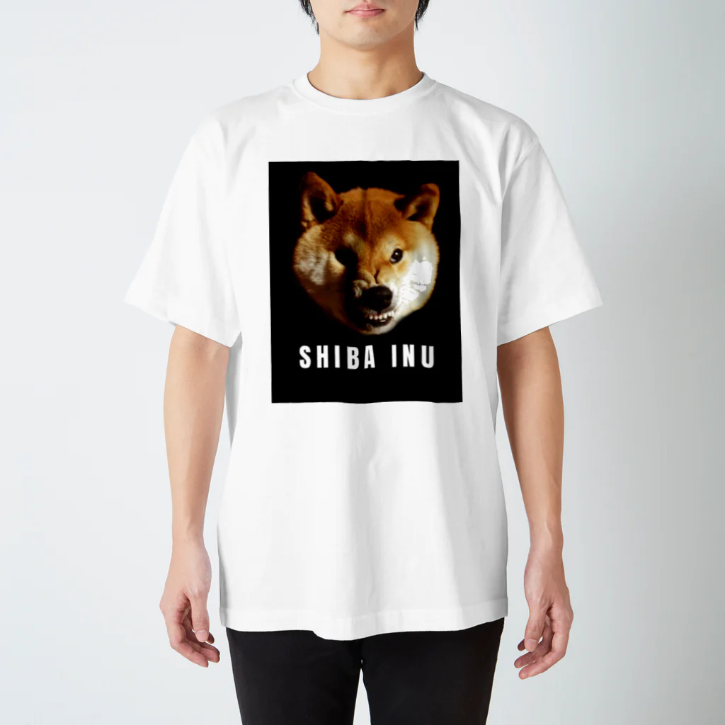 AO FUJIMORIの激おこ柴犬 スタンダードTシャツ