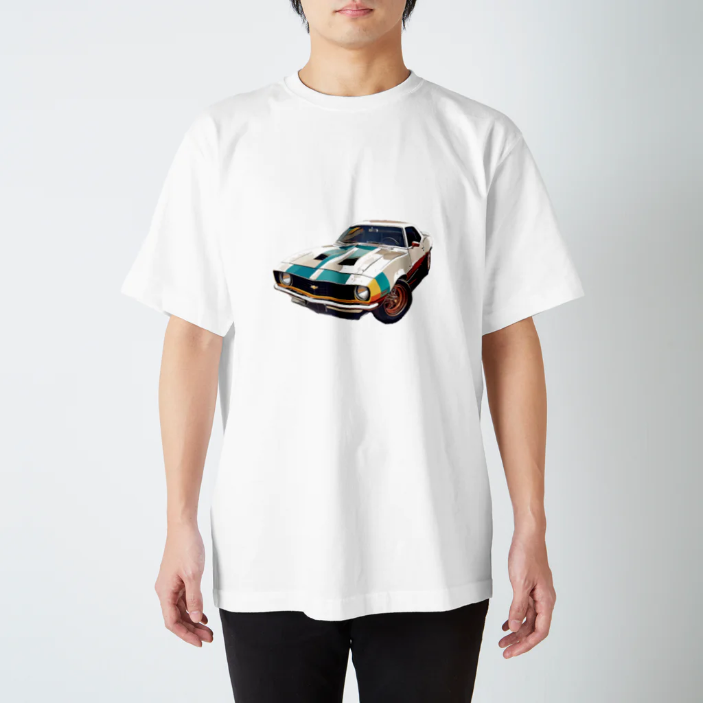 wowwooのOld Chevrolet Camaro スタンダードTシャツ