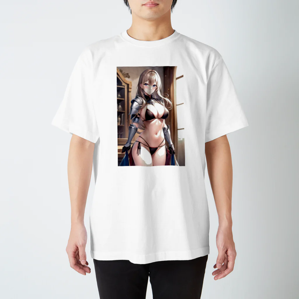 美人美少女作るの楽しの女騎士 スタンダードTシャツ