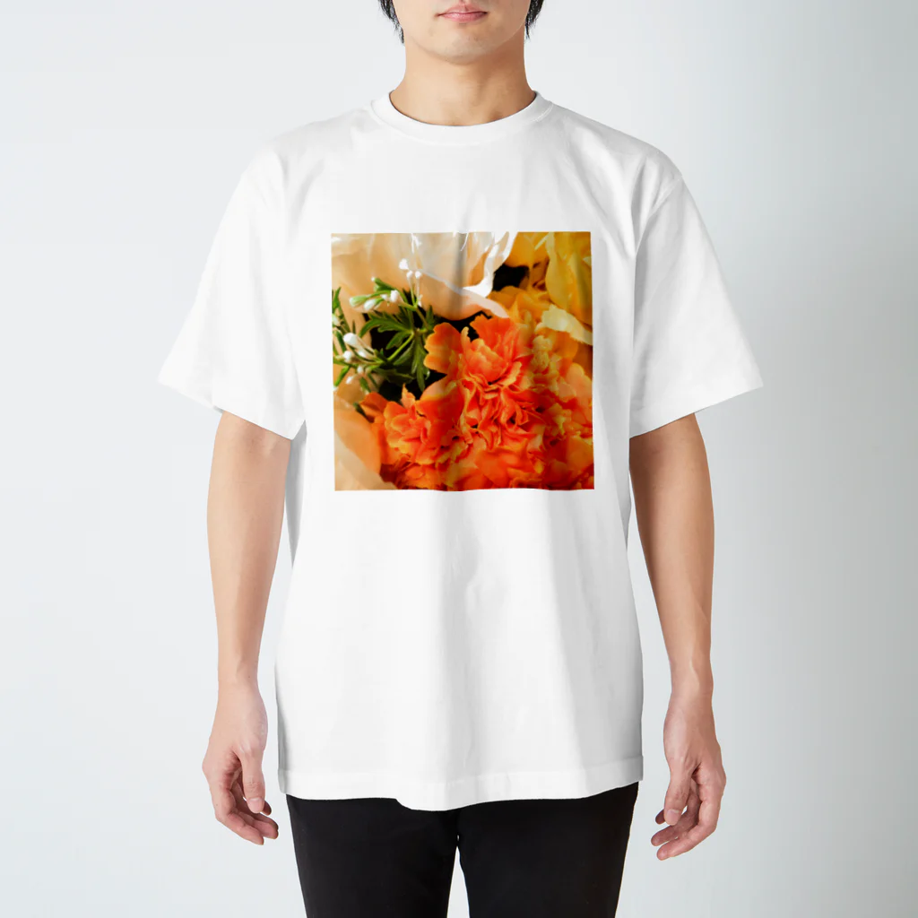 Pure-Heart-Communicationのオレンジ系の花 スタンダードTシャツ