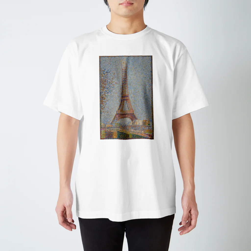 世界美術商店のエッフェル塔 / Eiffel Tower Regular Fit T-Shirt
