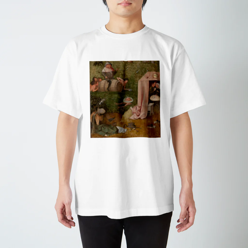 世界美術商店の大食と快楽の寓意 / Allegory of Intemperance Regular Fit T-Shirt