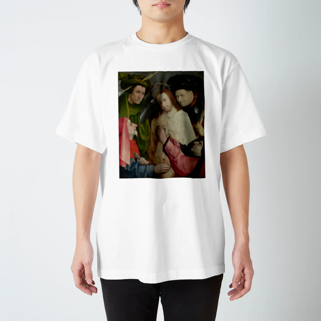 世界美術商店の茨の冠のキリスト / Christ Crowned with Thorns Regular Fit T-Shirt