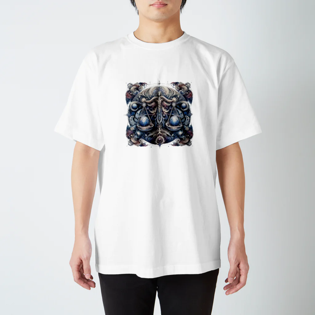 GIVEYOUWELLのてんびん座ː美の調和 Regular Fit T-Shirt