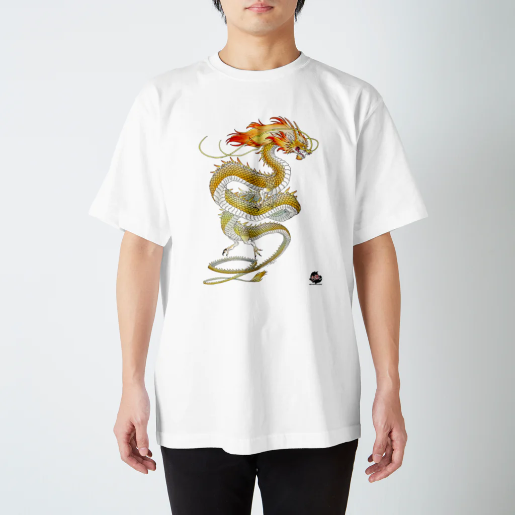 waon_syomiyaの黄龍 Regular Fit T-Shirt