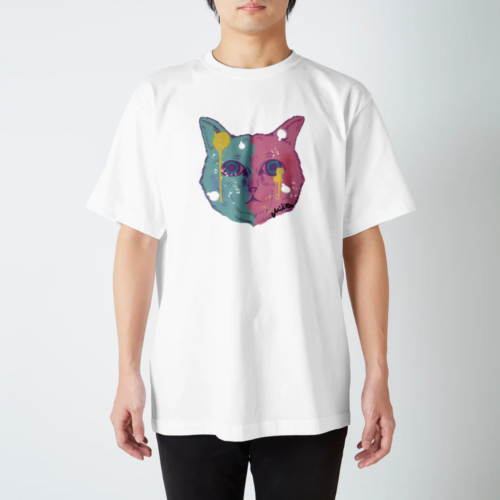 minaQminicoのminico cat Regular Fit T-Shirt