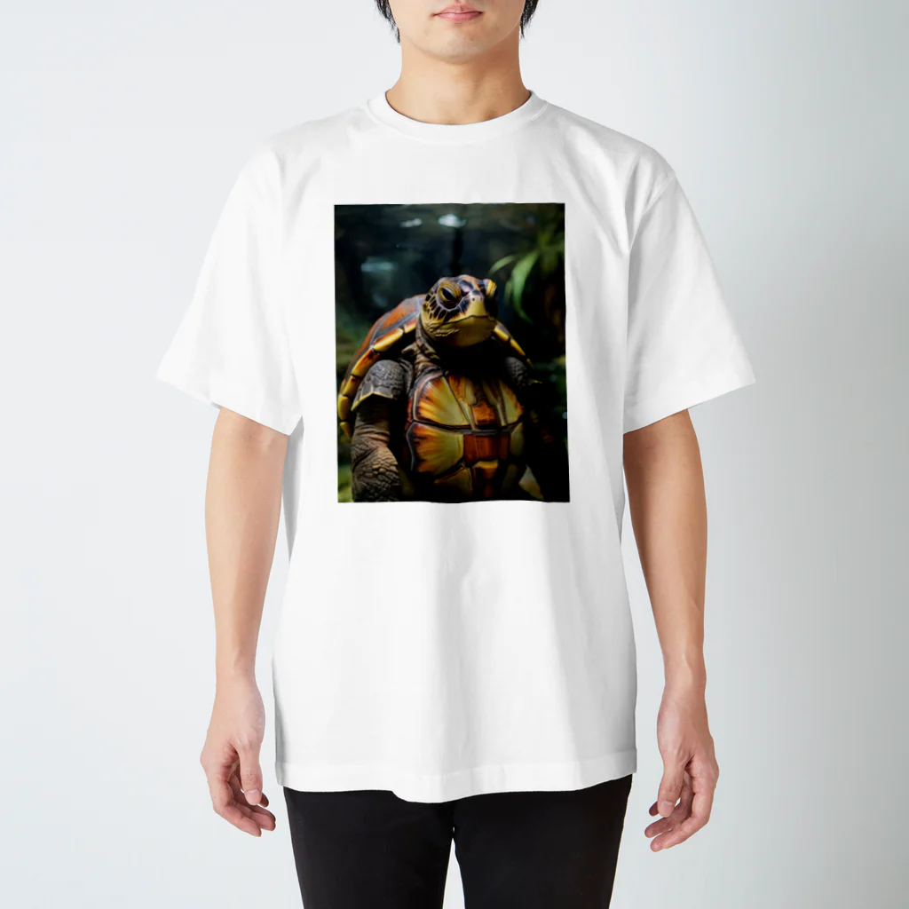 taaakeoneのcool turtle スタンダードTシャツ