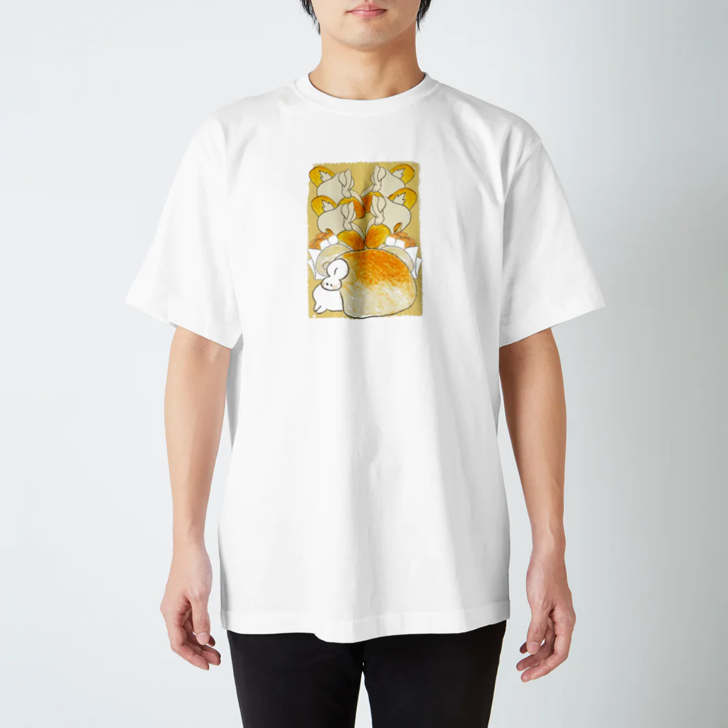 maesae-youmeのぱんとまふふ スタンダードTシャツ