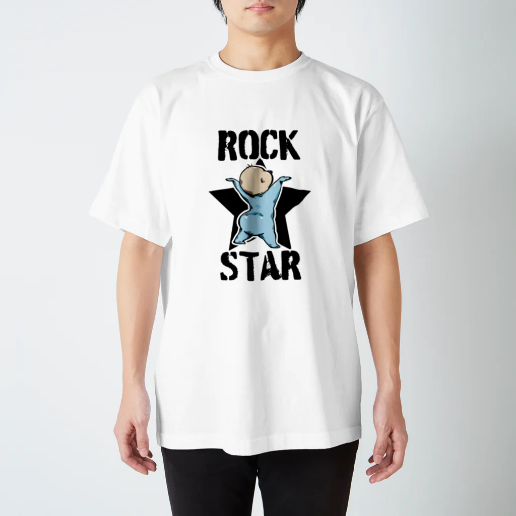momosのROCK STAR スタンダードTシャツ