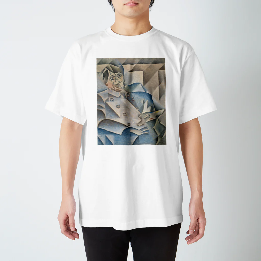 世界美術商店のピカソの肖像画 / Portrait of Pablo Picasso Regular Fit T-Shirt