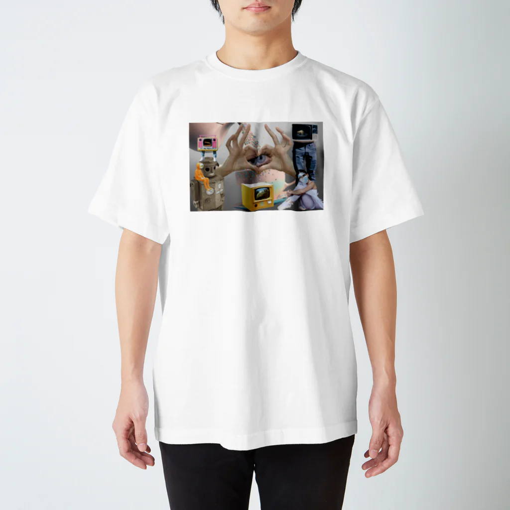 ロコモコのあらじる こんぶじめ つぶ貝 スタンダードTシャツ