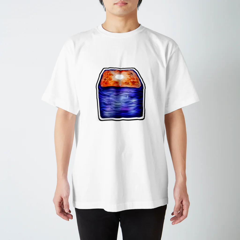 星乃荊サクの夜空と夕空のパンデグラタン スタンダードTシャツ