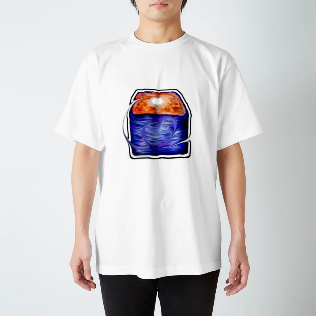 星乃荊サクの夕空と夜空のパンデグラタン スタンダードTシャツ