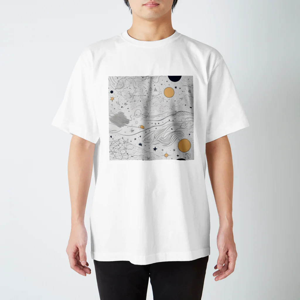 ANTARESの宇宙と銀河 スタンダードTシャツ