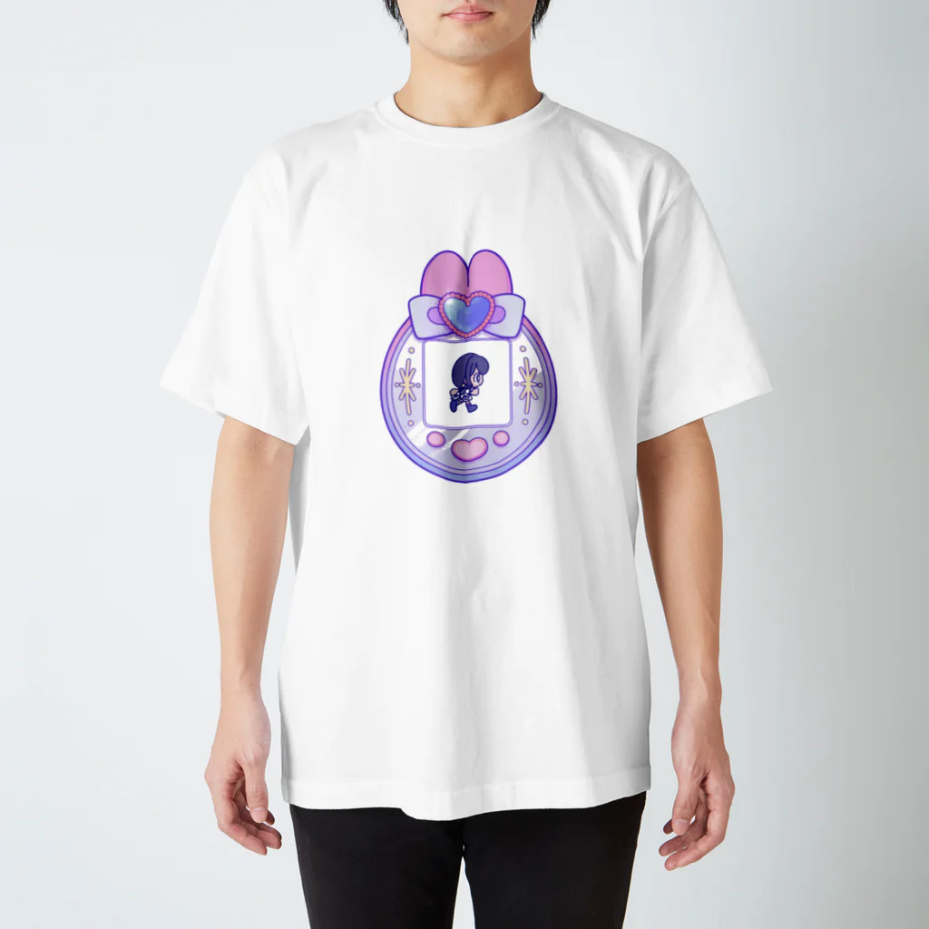 さくりゃ | オリジナルイラストグッズのマリンちゃんとゲーム機 Regular Fit T-Shirt