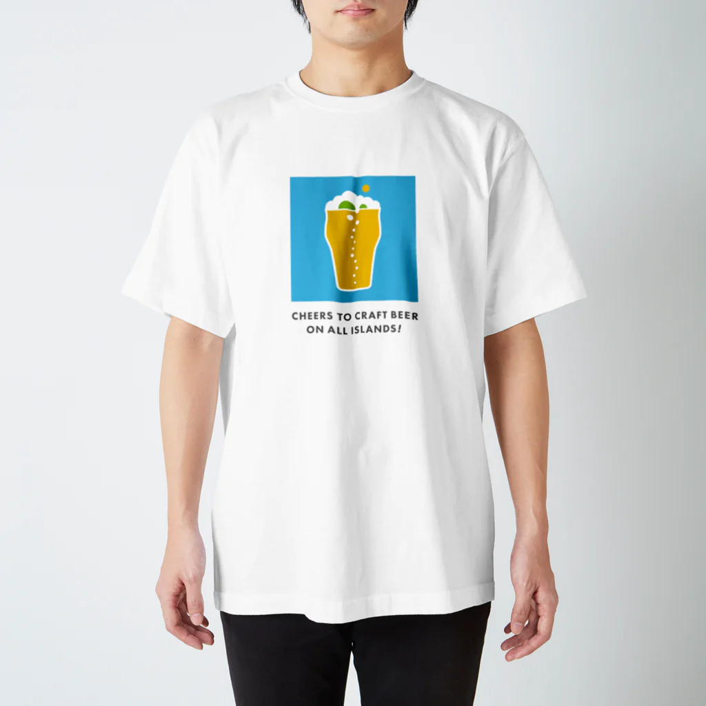 離島ビール倶楽部の離島ビール倶楽部Tシャツ（新デザイン） スタンダードTシャツ