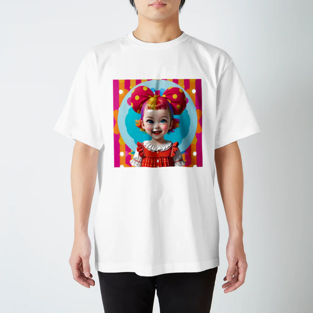 DoLLのポップな少女 スタンダードTシャツ