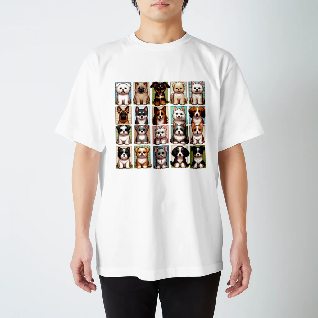 タマちゃんのいろいろな犬達1 Regular Fit T-Shirt