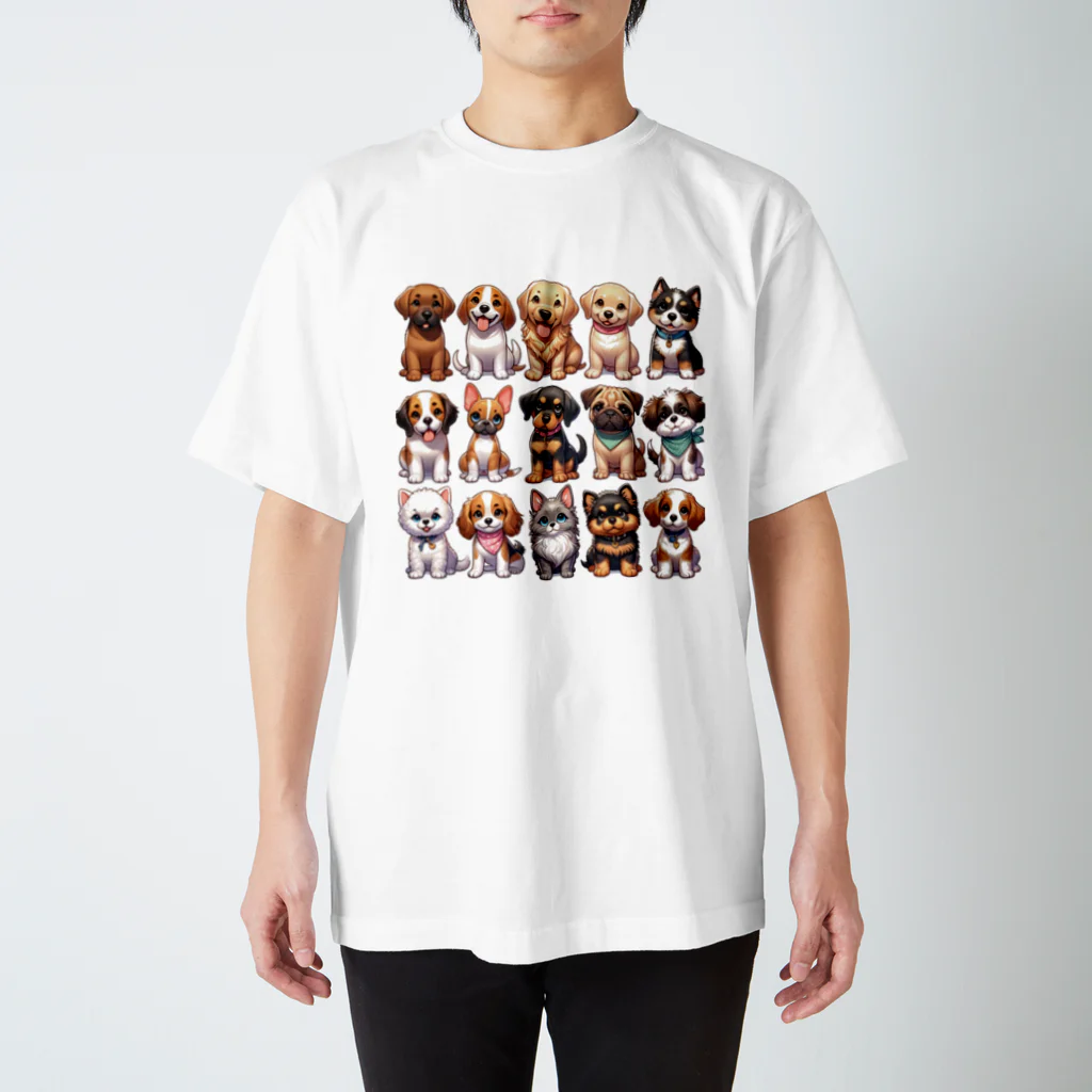 タマちゃんのいろいろなワンコ Regular Fit T-Shirt