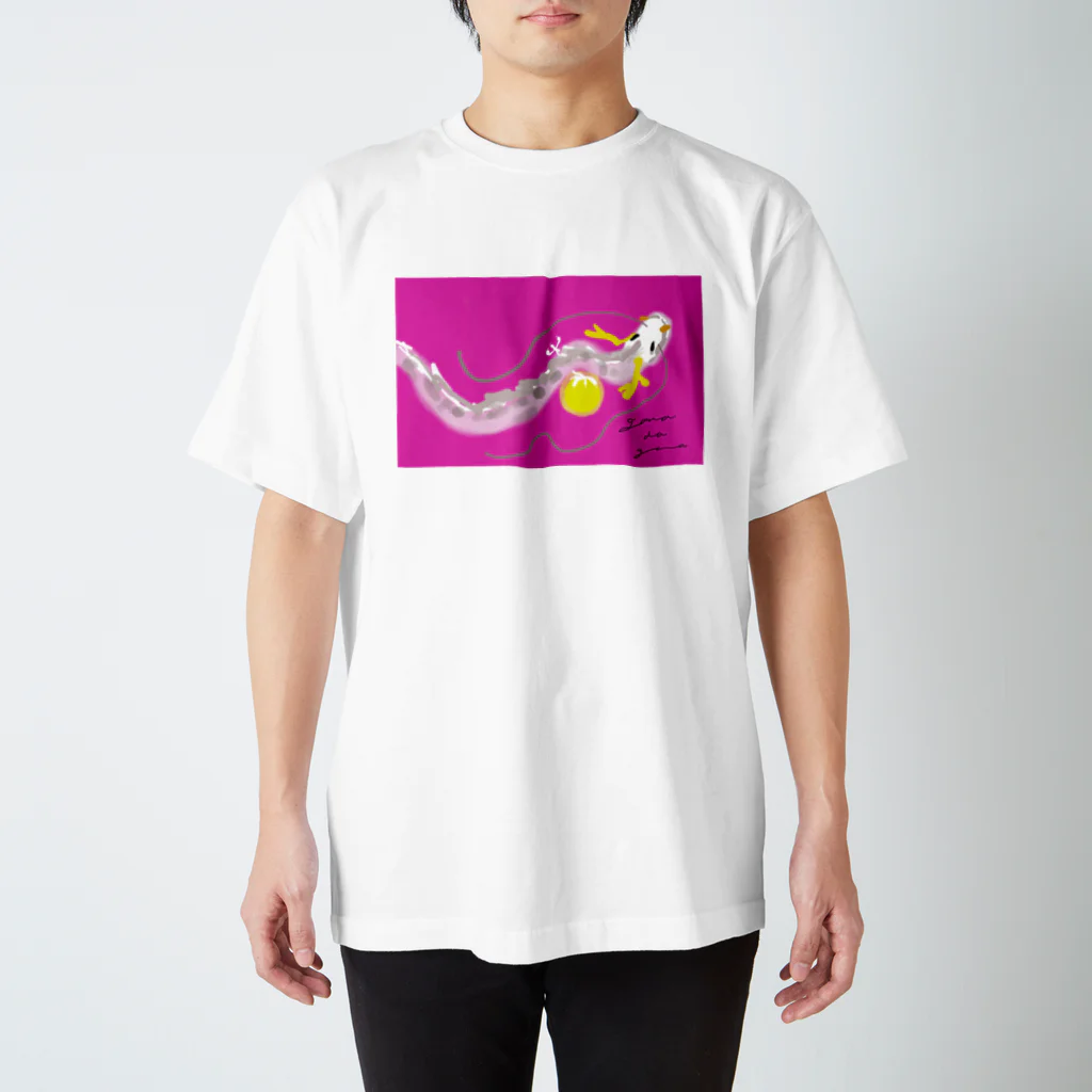 gama da gamaの白龍 Regular Fit T-Shirt