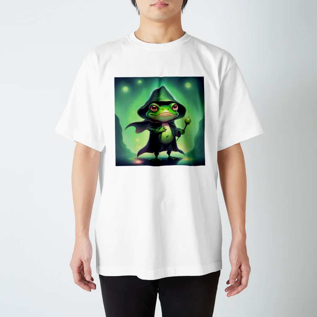 Louvreのダークヒーロー蛙 スタンダードTシャツ