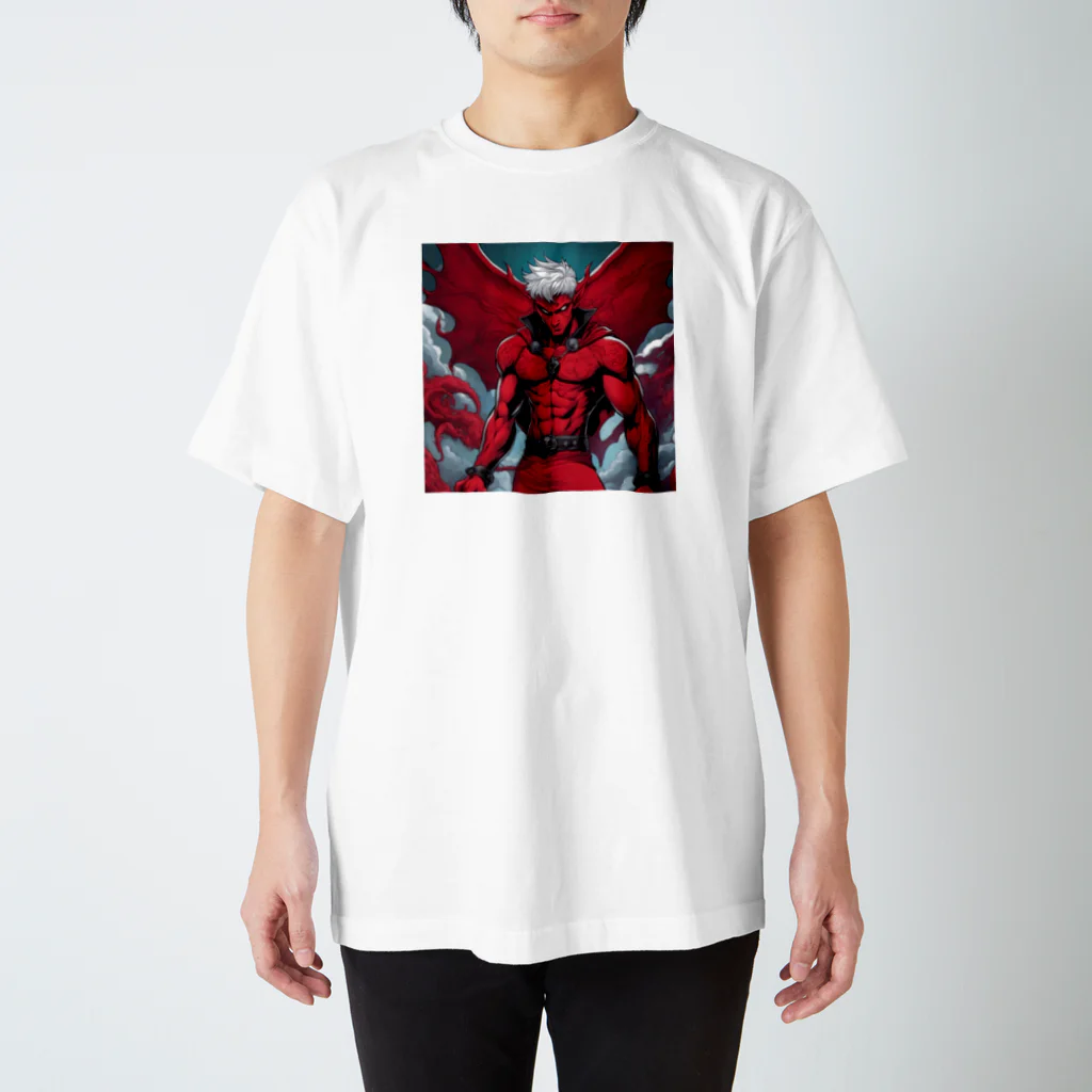 taturou-11777の赤い悪魔 Regular Fit T-Shirt