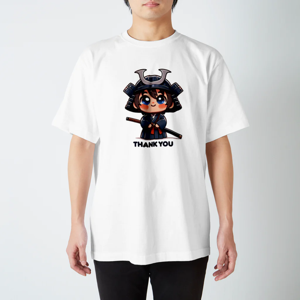 oosakanoojisannの子供侍シリーズ スタンダードTシャツ