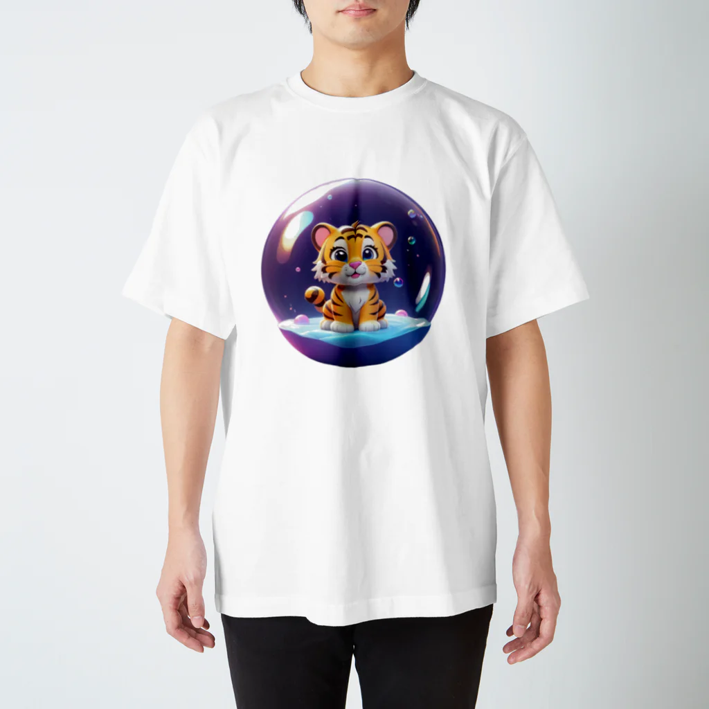 〜たけしゃんのお店〜のトラとシャボン玉⑧ スタンダードTシャツ